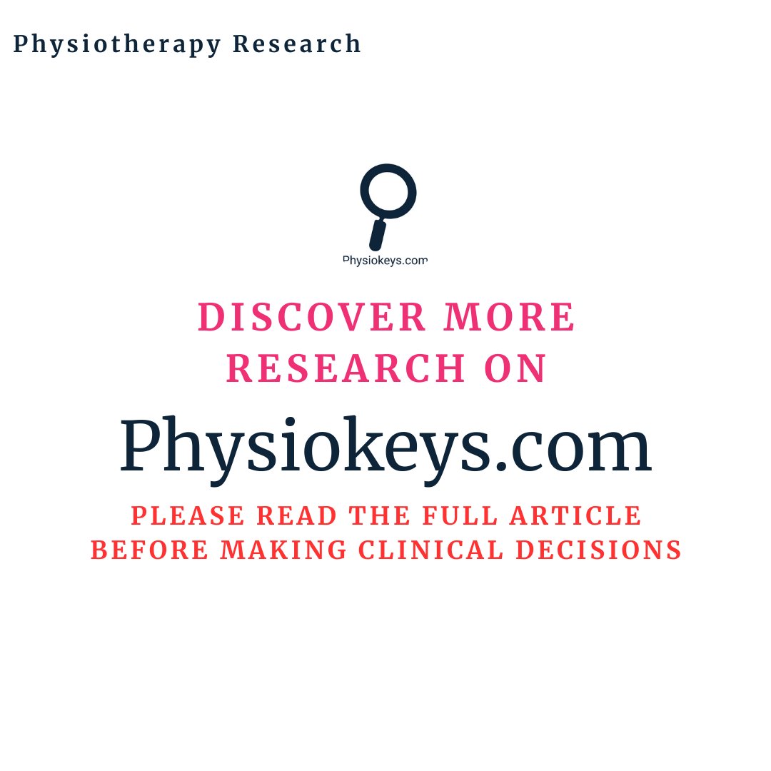 PhysioKeys's tweet photo. Restoring Knee Flexor Strength Symmetry Requires 2 Years After ACL Reconstruction, But Does It Matter for Second ACL Injuries? A Systematic Review and Meta-analysis

https://t.co/87soy8yZpn

#physiotherapy #PhysicalTherapy #physio #research #acl https://t.co/mAuB9o6M3M