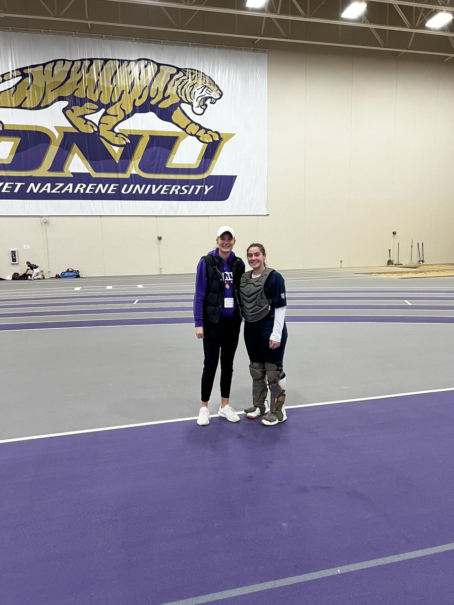 I had a great time this weekend with <a href="/Softball_ONU/">Olivet Nazarene Softball</a>! Thank you Coach Herlihy and Coach Lanie for the opportunity!