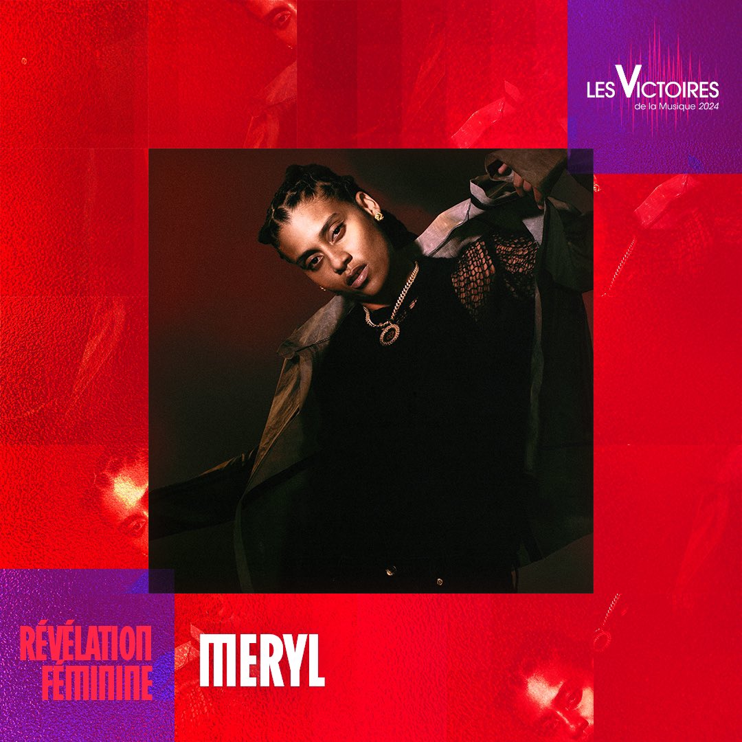 Meryl270's tweet photo. L’équipe, merci pour votre soutien et votre accueil, j’suis heureuse de vous annoncer que je suis nommée deux fois aux Victoires de la musique en révélation féminine et révélation scène ,rendez vous le 9 février sur France 2 pour le meilleur show de France merci @lesvictoires 🚀 https://t.co/xBNGQrQpKk