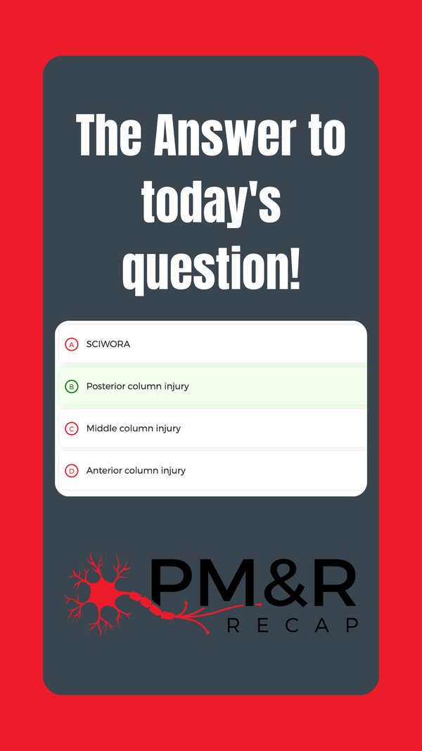 PM&R Recap tweet media