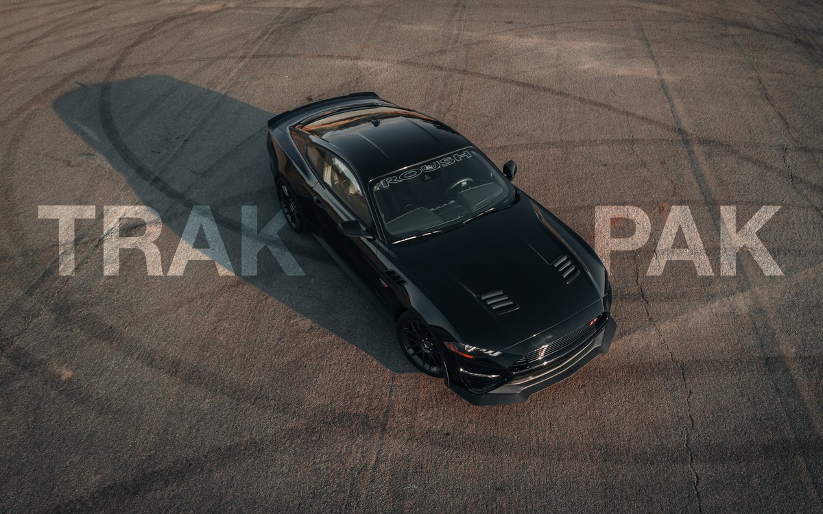 ROUSHPerf's tweet photo. An all-American icon - the Roush TRAKPAK Mustang. Race-tuned suspension, improved powertrain cooling, customizable exhaust and more. What's your favorite part about the TRAKPAK?
#RoushMustang #MustangLife #RoushPerformance https://t.co/tqwWGNsgve