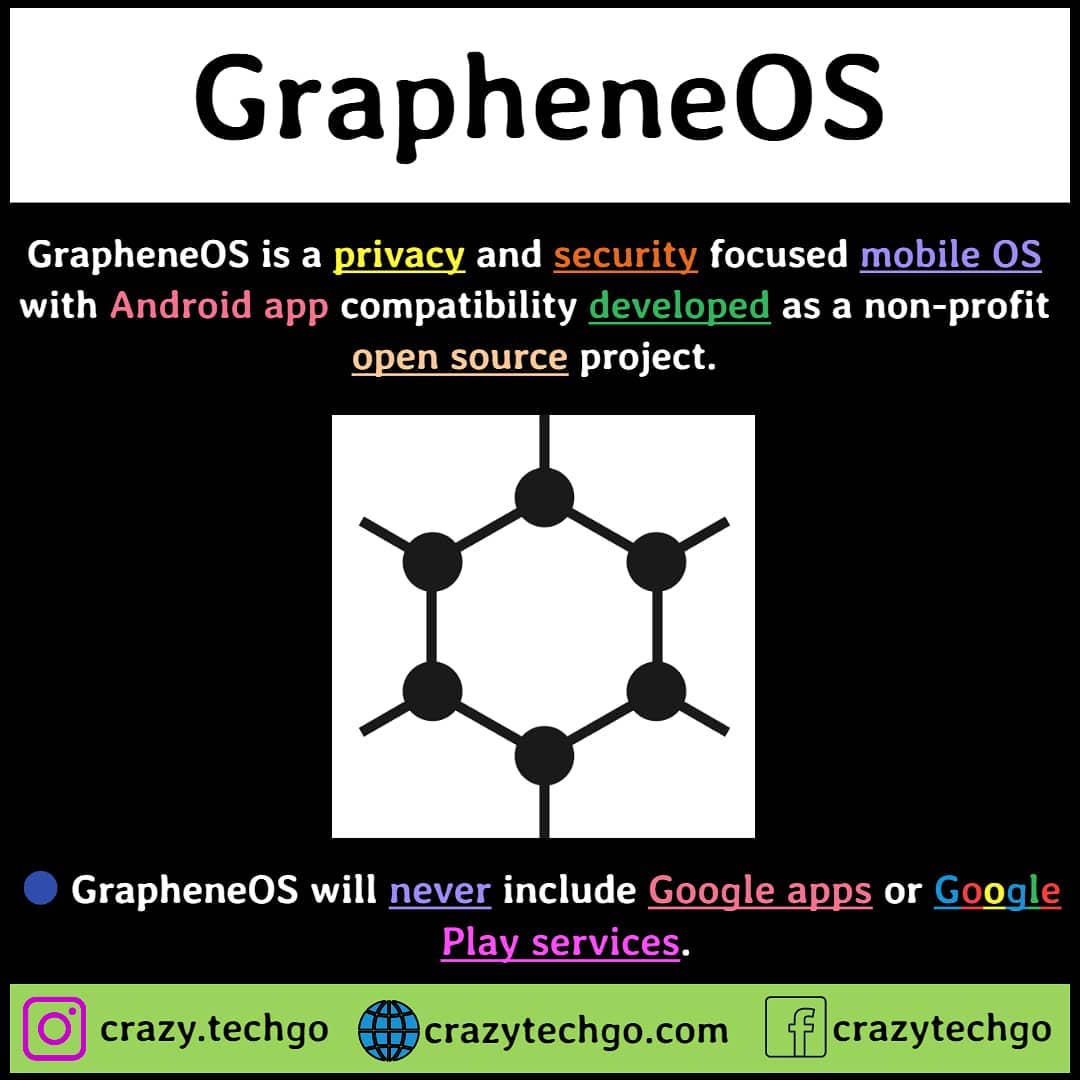 technical_insan's tweet image. Most Private and Secure Mobile OS
.
Follow For More.
.
Link of the Blog in Bio.
.
.
.
.
#grapheneos #secureos #privacymatters #operatingsystem #crazytechgo #cybersecurity #kalilinux #computersecurity #datasecurity #ubuntu #andriodtips #linux #pixel4a #duckduckgo #ethicalha...