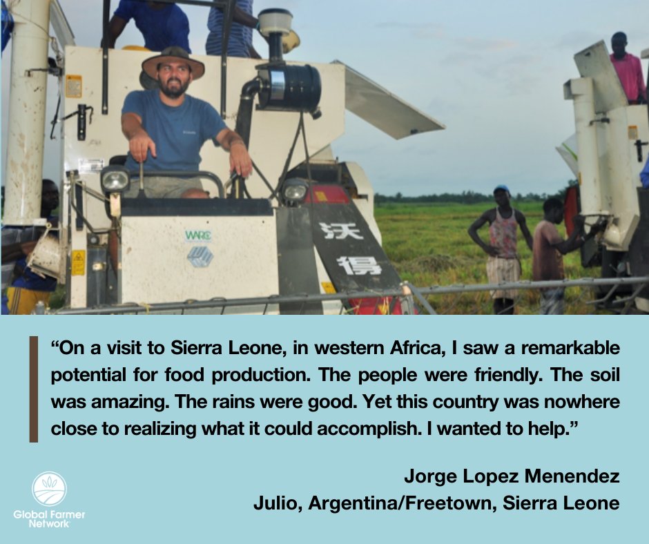 “A decade ago, I oversaw the production of a wide range of crops and livestock for farm owners in Argentina, which of course is an agricultural powerhouse. This was my occupation for about 15 years,” explains @bebelm22. Read more here: bit.ly/3HkLVbL #GFNMobilizing