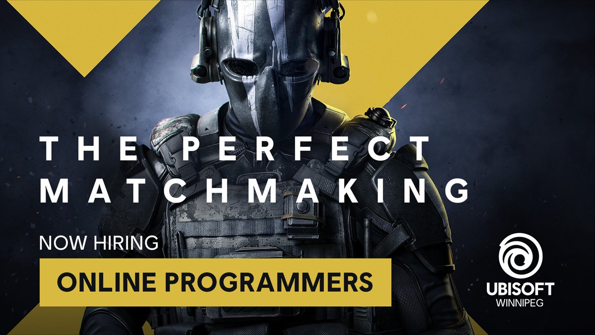We’re hiring! Ubisoft Winnipeg is looking for online programmers for the #XDefiant brand. Apply today to join our squad: bit.ly/XdefiantOP
