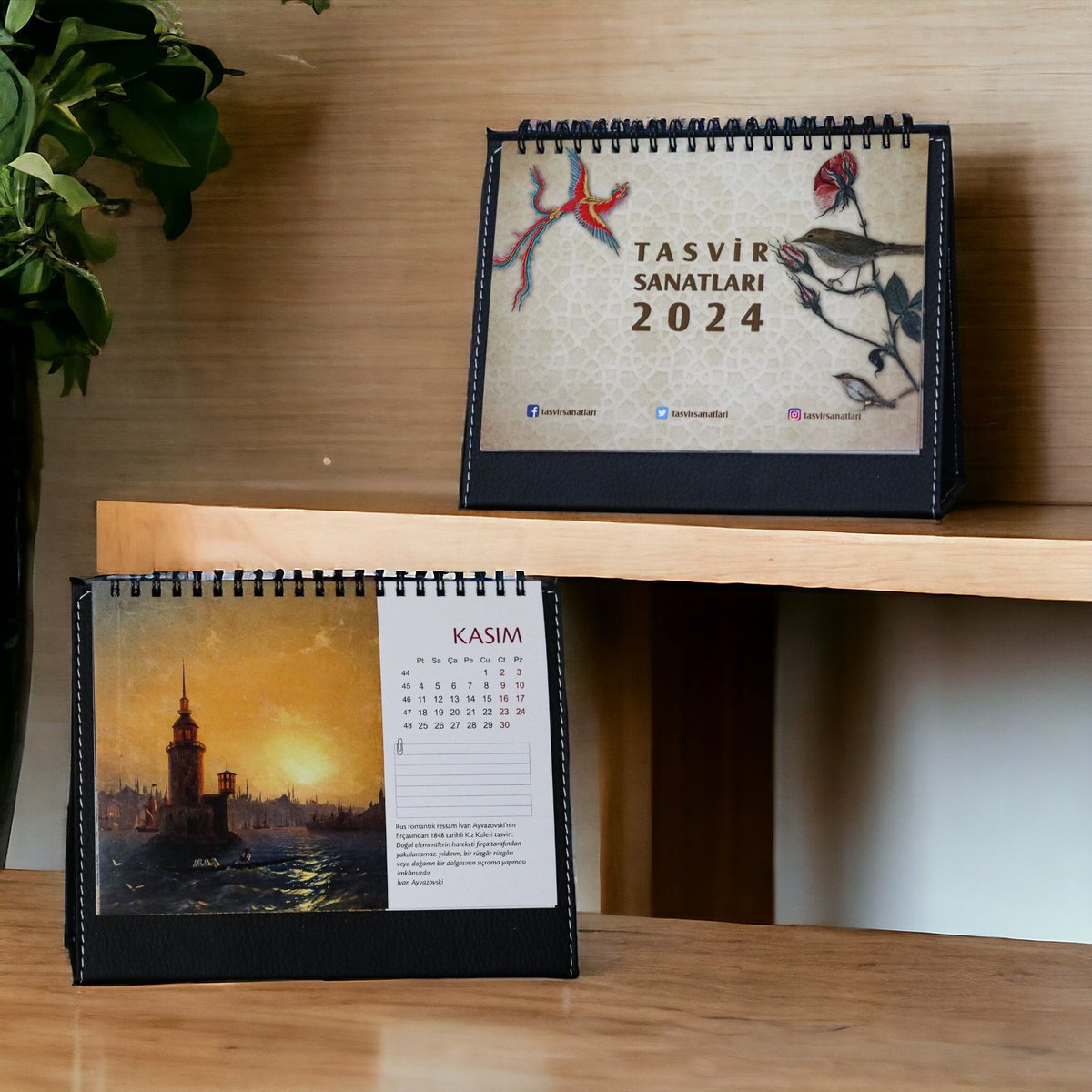 ÇEKİLİŞ! / 12 Ocak Cuma gününe kadar bu tweeti RT edip sayfamızı ve <a href="/sanatisepetle/">Sanat Sepeti</a>'yi takip eden 3 KİŞİYE, sanatı 2024'te masanıza taşıyacak "Tasvir Sanatları 2024 Takvimi" hediye! exactinus.com/tasvir-sanatla…