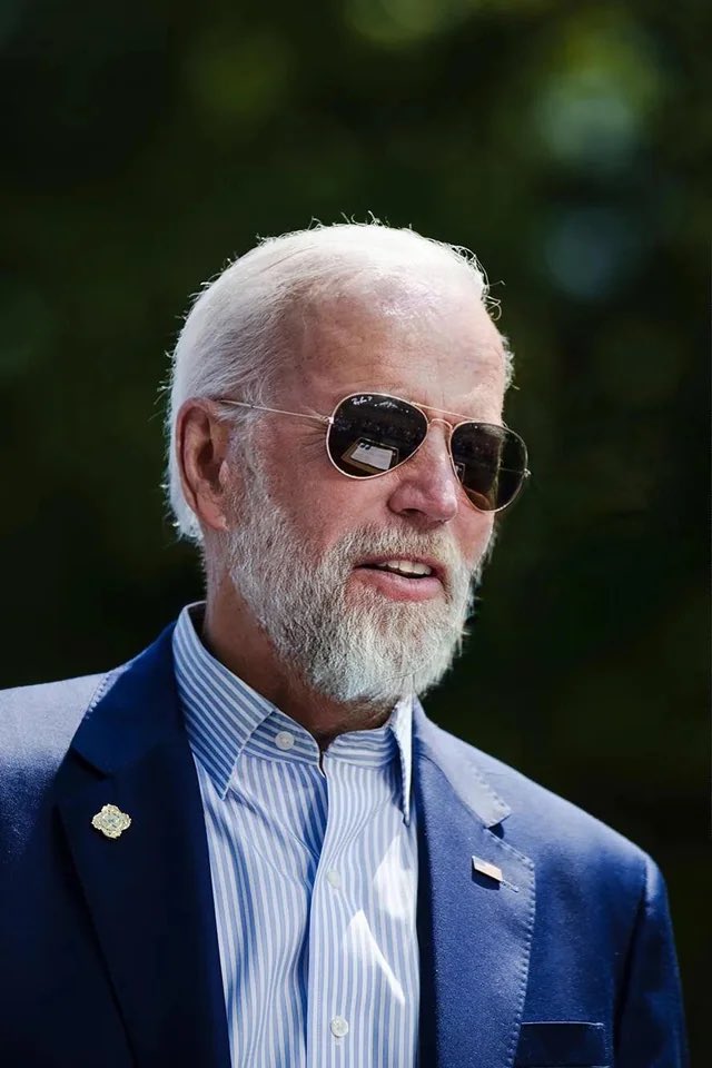 TrueSlazac's tweet image. “Boring centrists gets some mild condition that instantly makes him a lot cooler” also happened to Biden when he had a cold and his voice dropped an octave