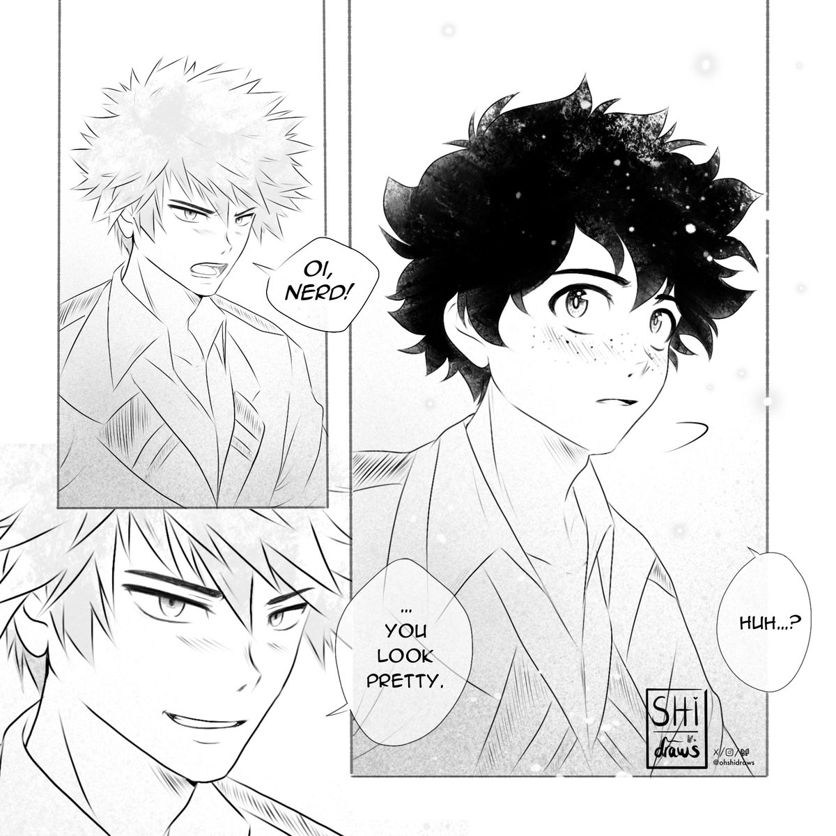 OhShiDraws's tweet photo. Have the whole comic strip now, you guys ππ§‘π«Άπ»
#bkdk #bakudeku #bkdkcomic #bnhafanart #bakugoukatsuki #midoriyaizuku #katsudeku #bkdkfanart https://t.co/Boc1a7iSio