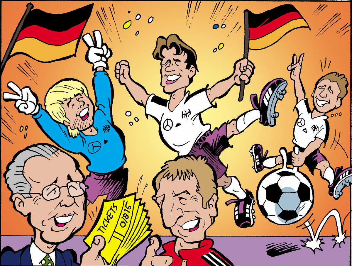 In MAD traten Legenden auf, so auch anlässlich der WM 2006 der Kaiser Franz.