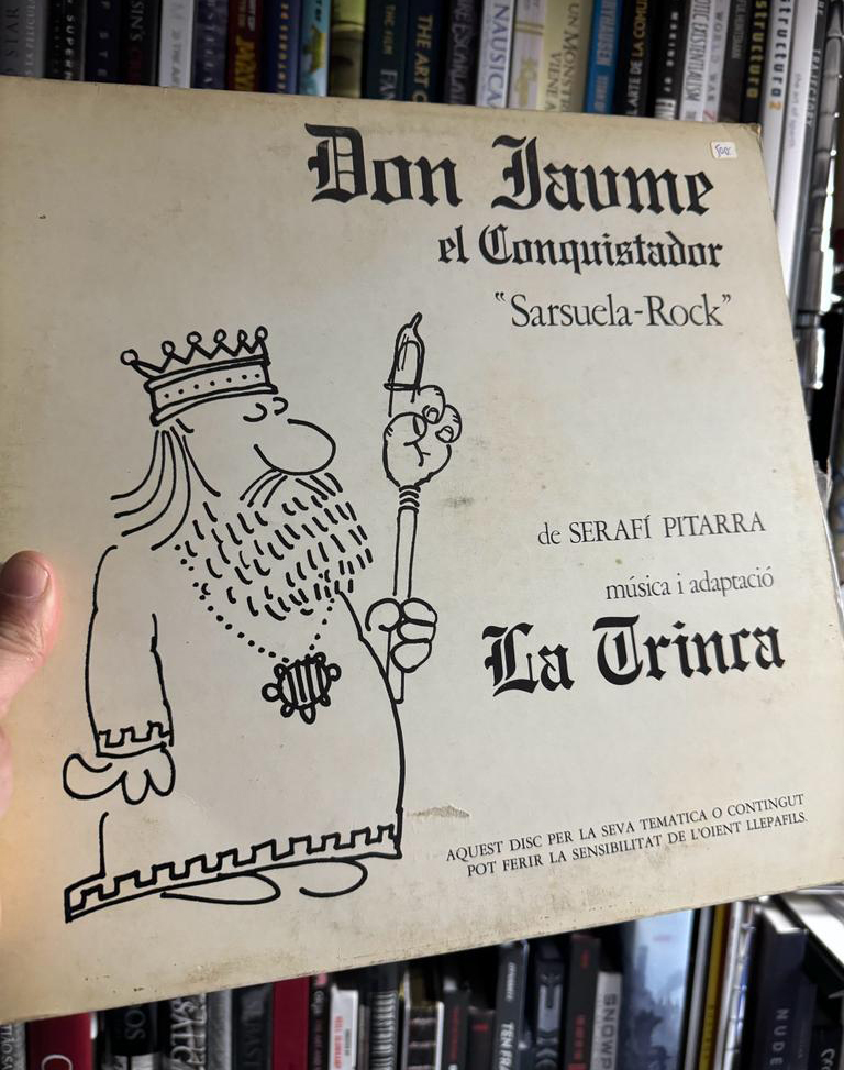 Danielescale's tweet photo. @versiorac1 @ramongener Jo el tinc aquest disc. Es brutal! De petit me'l escoltava a totes hores https://t.co/Ixk0XBcCCu