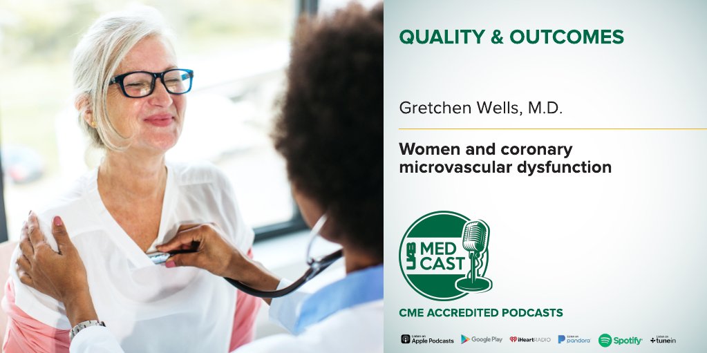 Dr. Wells is the latest guest on @UABMedicine MedCast discussing coronary microvascular disease and why it is important for physicians to proceed with tests for MVD when cardiac catheterization does not indicate coronary artery disease. Listen now: brnw.ch/21wFTOG