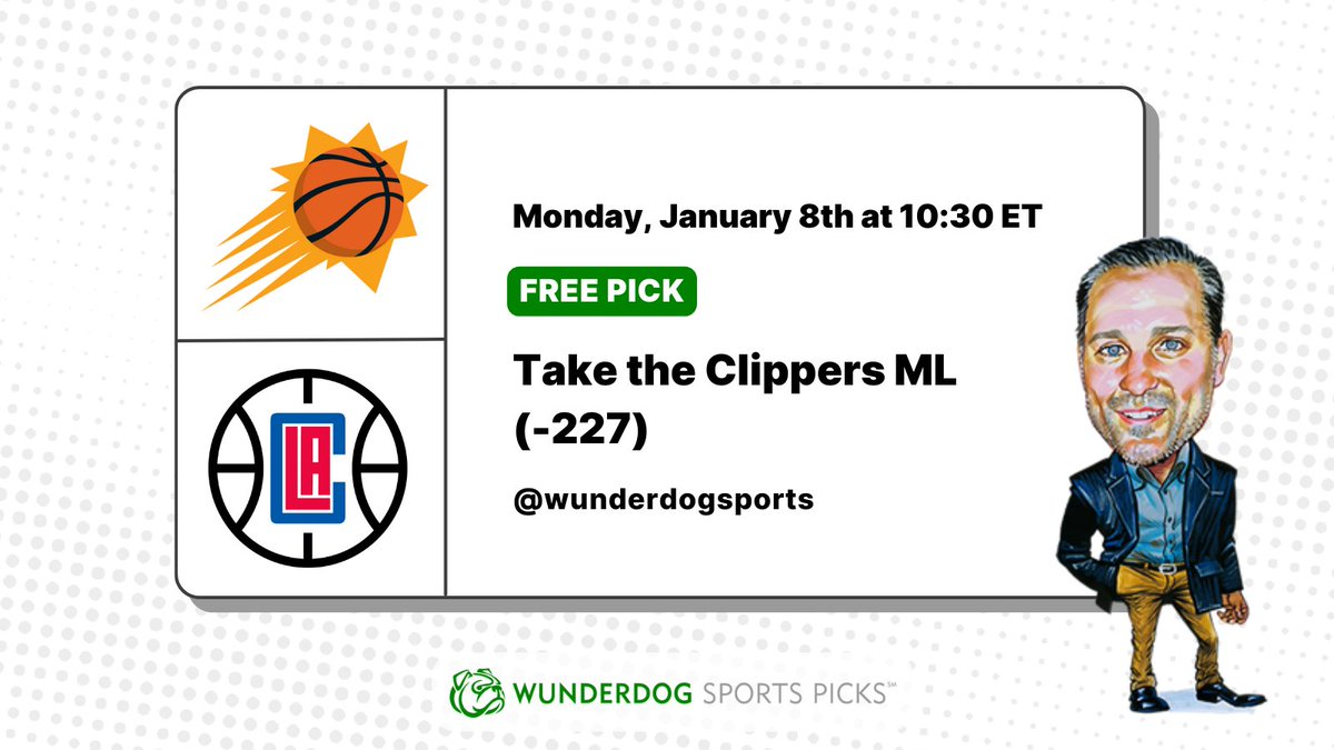 WunderdogSports's tweet photo. π Since the start of the new year my pro hoops picks have gone 6-3 (67%), adding +$4,070 to dime bettors bankroll.
I'm rocking with 3 premium picks, including a Max Play.
Grab today's NBA Max Play with the link
https://t.co/EQQrctYwL0
#NBApicks #basketballpicks #prohoops https://t.co/oQveBG4rH5