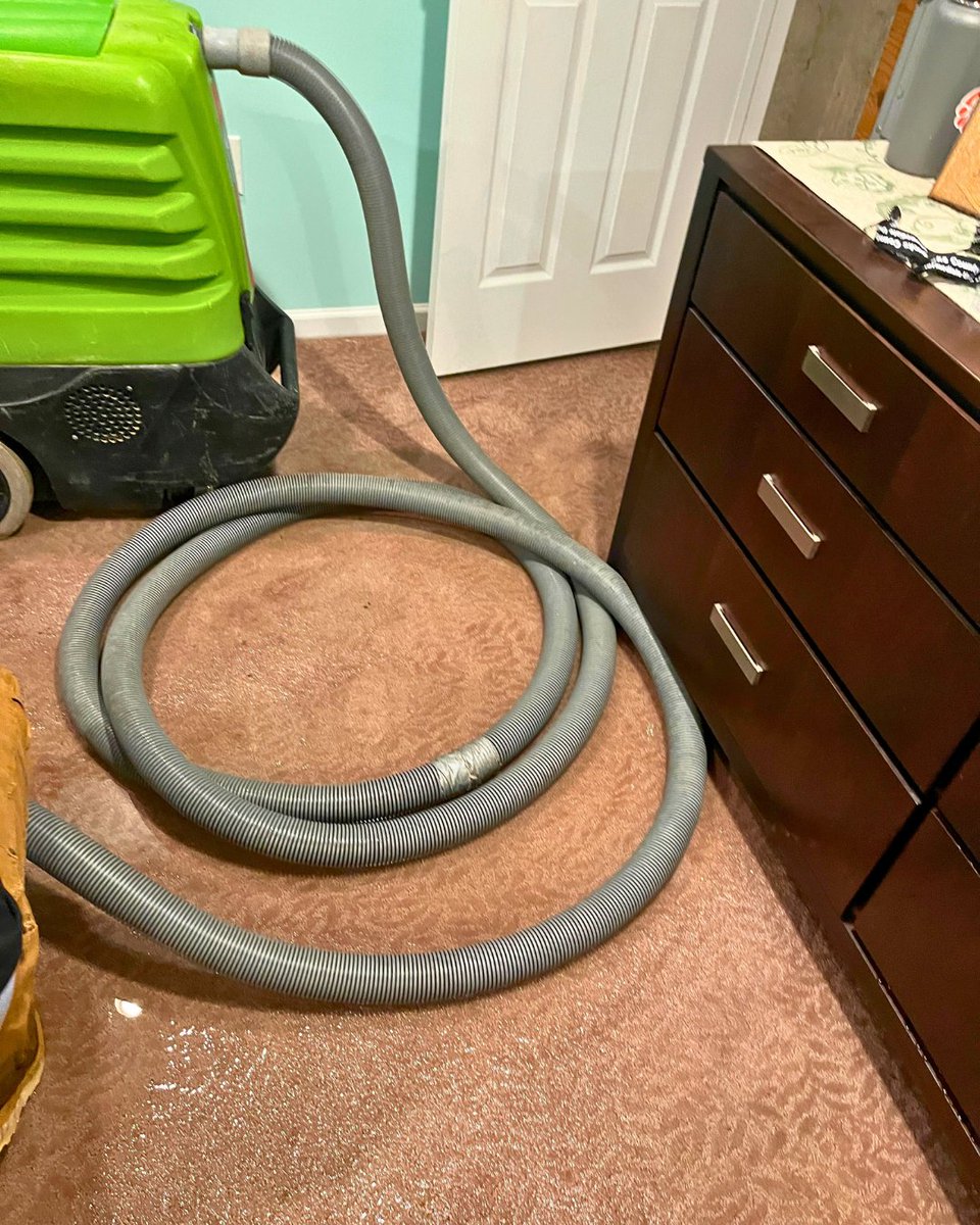 SPofUB's tweet photo. After these homeowners found the rooms in their basement flooded due to a sump pump failure, they called us and we got right to work. https://t.co/WmwdtA19jL