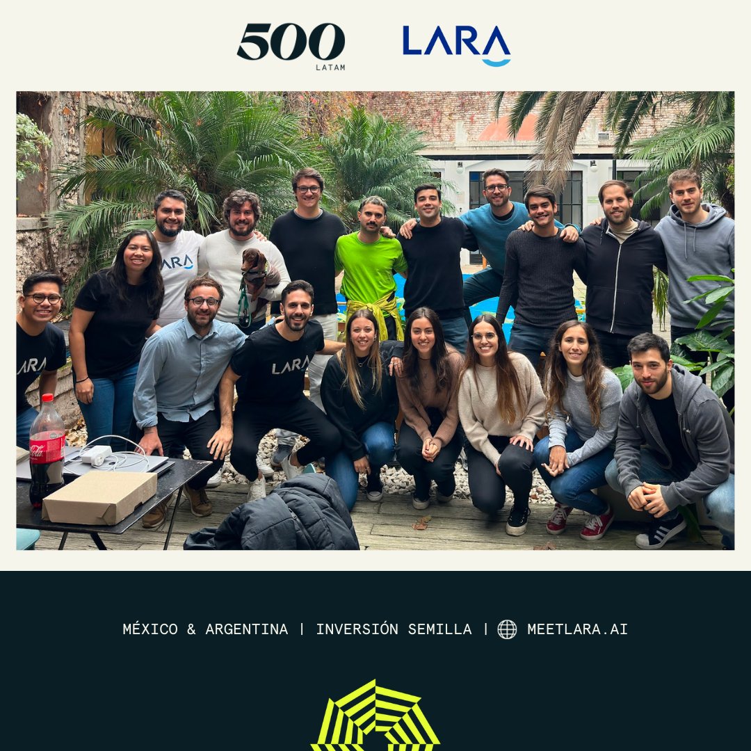 Lara AI transforma la experiencia de colaboradores de empresas a través de su SaaS, potenciando el trabajo de los líderes al identificar fácilmente a colaboradores con bajo engagement o en riesgo de partida.

Conoce más de la Lara aquí aquí: 👉 meetlara.ai
