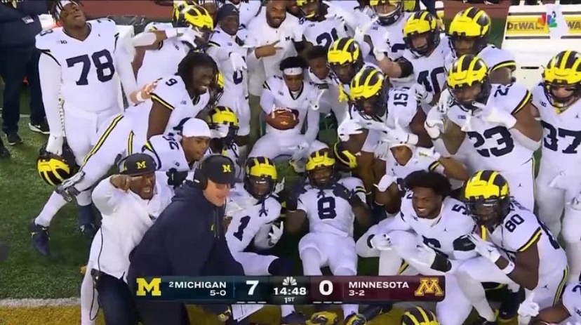 PFF_College's tweet photo. Highest graded defense in College Football this season:

〽️ Michigan Wolverines: 95.5 https://t.co/sU705IwCSu