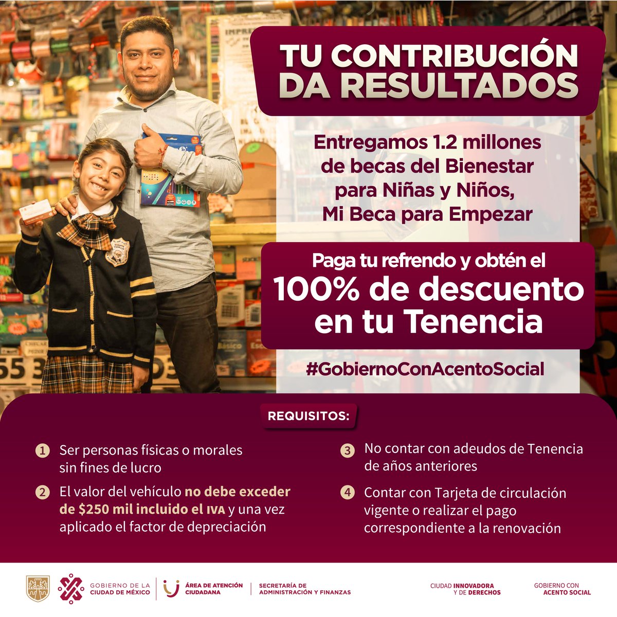 Secretaría de Administración y Finanzas Cd. de Méx tweet media