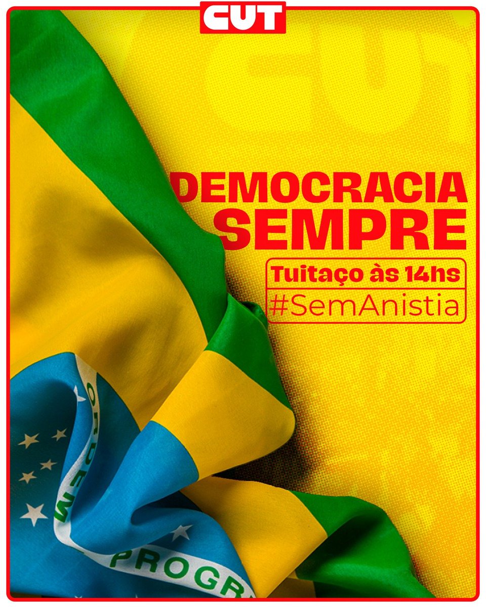 Democracia inabalada e fortalecida. Neste 8 de janeiro, um ano depois da tentativa de golpe, Palácio do Planalto, Congresso Nacional e Supremo Tribunal Federal reforçam o compromisso com a Constituição do Brasil. A defesa da Carta Magna é dever de todas e de todos. #SemAnistia