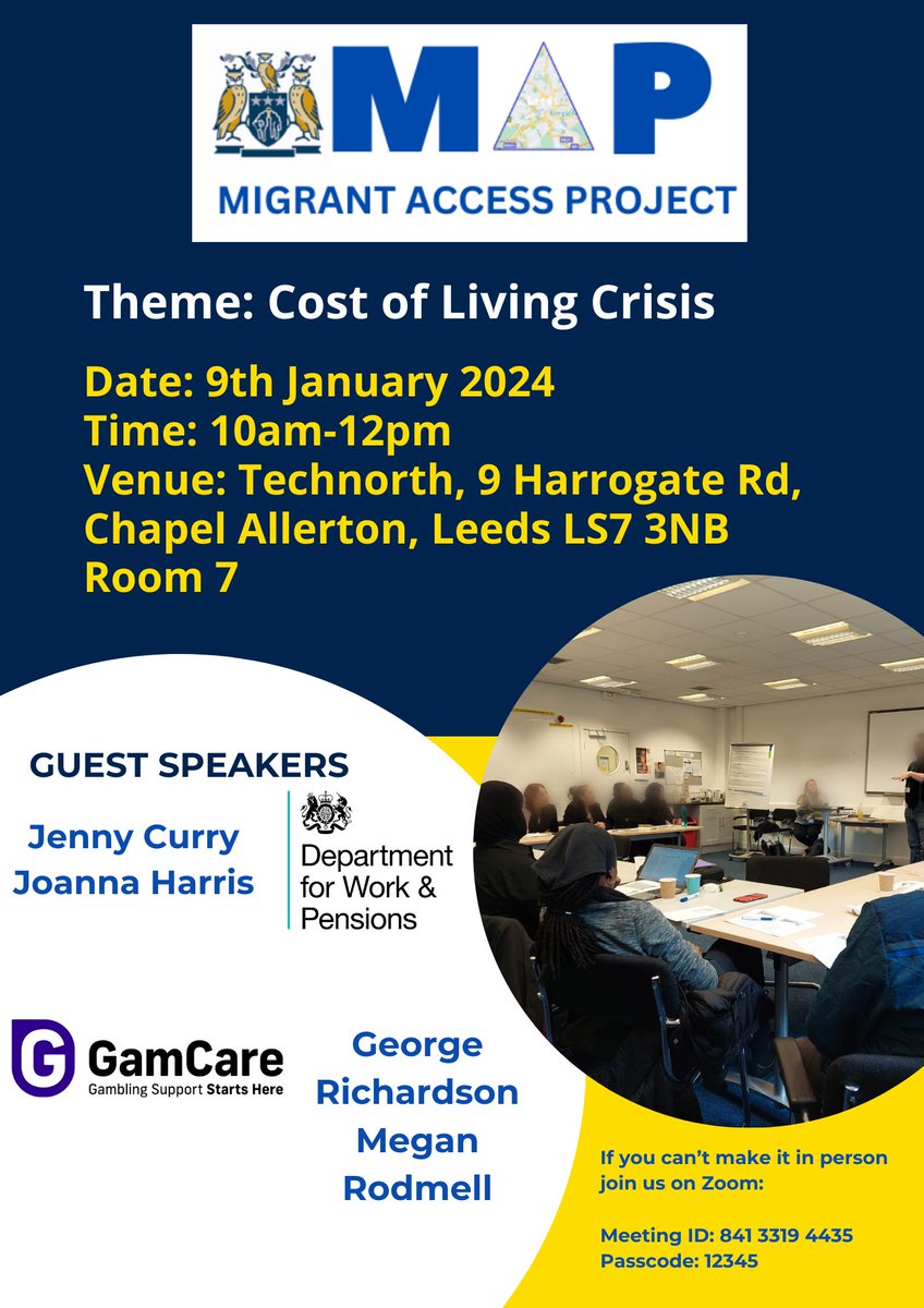 It's 2024 and MAP is back!!! Looking forward to the cost of living crisis session tomorrow @LeedsMap