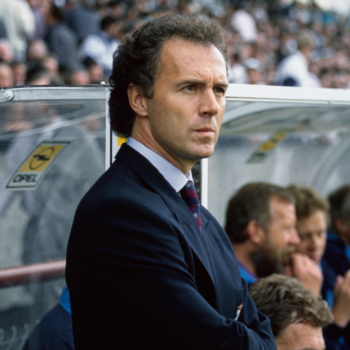 SSFootball's tweet photo. Franz Beckenbauer dies at 78.

“Der Kaiser" won more than 100 caps for Germany and is one of only three people to have won the Men's FIFA World Cup as both a player and a manager.