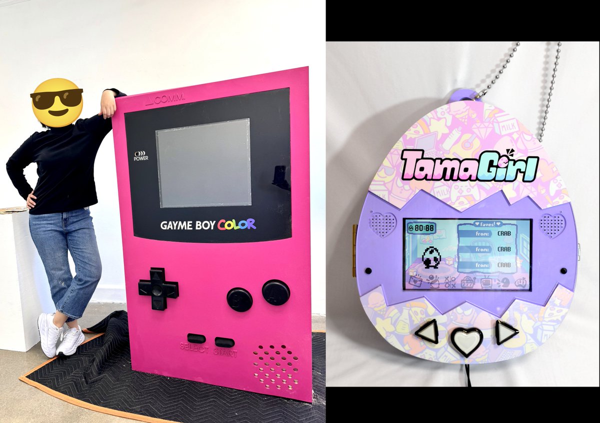 kickstarter.com/projects/freep…
We're featuring NINE (9) video games made by queer devs and artists! We made custom displays for each game and paid for everything so that our devs could focus on their games!