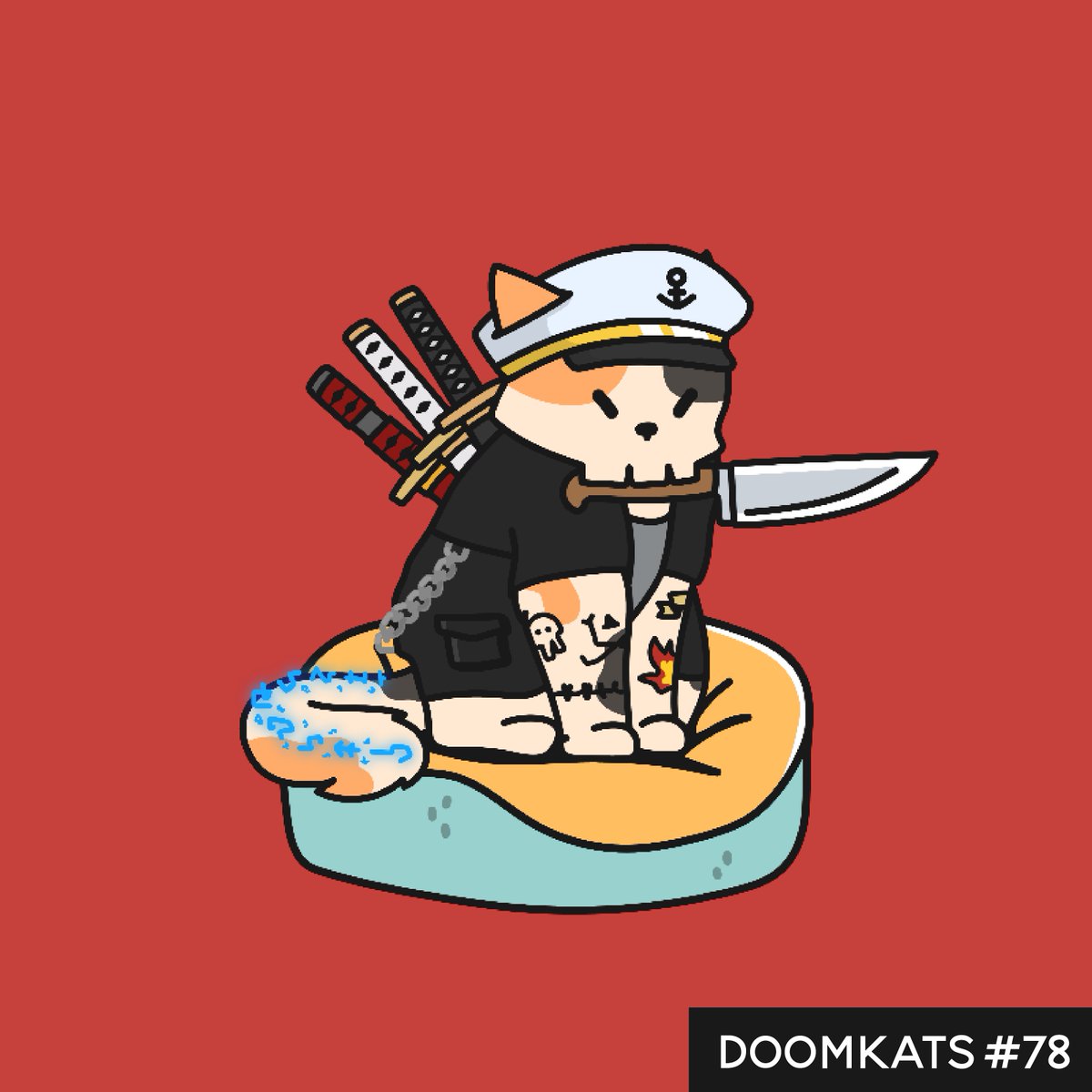 leftsilverhand's tweet photo. SOOO MANY KATS have been summoned, have you got yours?

Flex your DOOMKATS now using the hashtags #DOOMKATS &amp; #LFKATS so we can see and retweet everything, let's spread chaos all over the human world 🔥

Grab yours &amp; join the feline army:
https://t.co/ka5tdkKfil

#tezos @fx_hash_ https://t.co/GMfuBrrPwv
