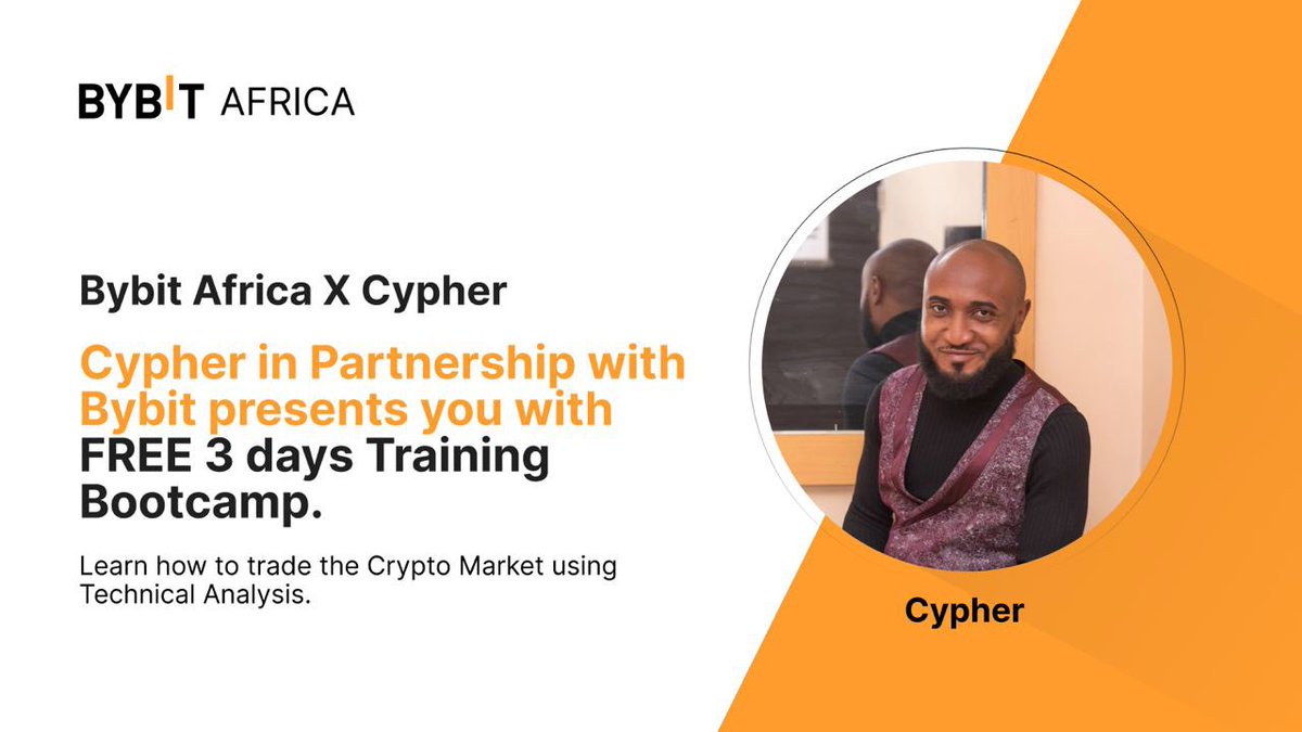 Bull market is upon us and the greatest weapon you can have at your disposal going into it is to learn how to make trading decisions on your own. On behalf of myself in partnership with @BybitAfrica I present you this great opportunity to learn how to trade the crypto market…