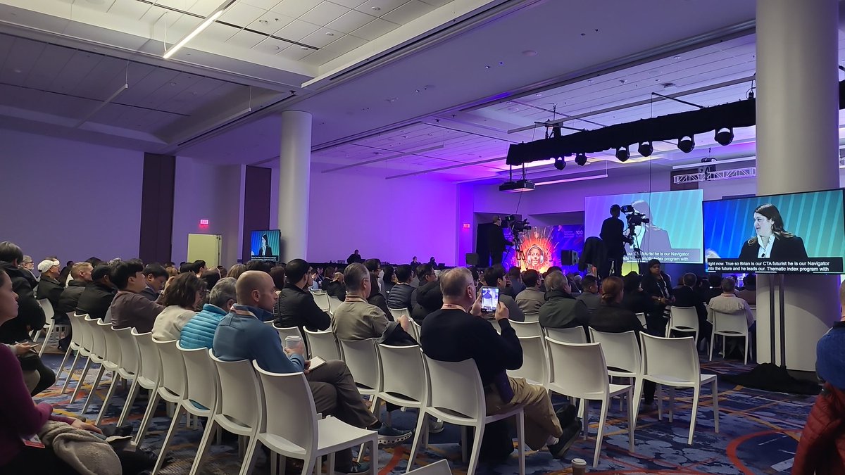 YannickRAYNAUD's tweet photo. Opening of the CES 2024 with trends to watch #CES2024 very exited to be here to boost @PlasticOmnium innovations https://t.co/mpcSGDeWBa