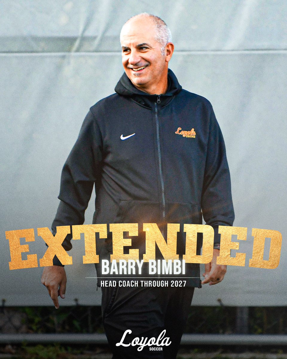 𝗜𝗻 𝗕𝗮𝗿𝗿𝘆 𝘄𝗲 𝘁𝗿𝘂𝘀𝘁 🫡

Bimbi signs a contract extension through 2027. He’s been at the helm since 2011 and won four straight conference championships from 2018-21. 

📰 bit.ly/48uy7an