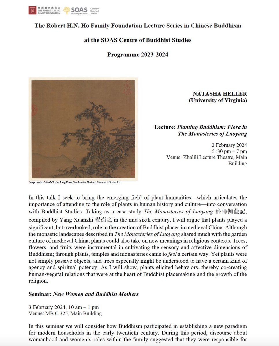 SOAS Centre of Buddhist Studies tweet media