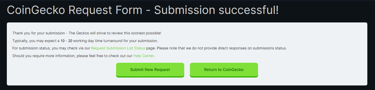 tonreversed's tweet photo. CoinGecko applied. ✅

"We would like to inform you that your request (CL0801240088) to list NOT has been received and is currently being evaluated. You should hear back from us within 2 business days."

https://t.co/4JpmN8wJ3s https://t.co/bPJW7qlvTa