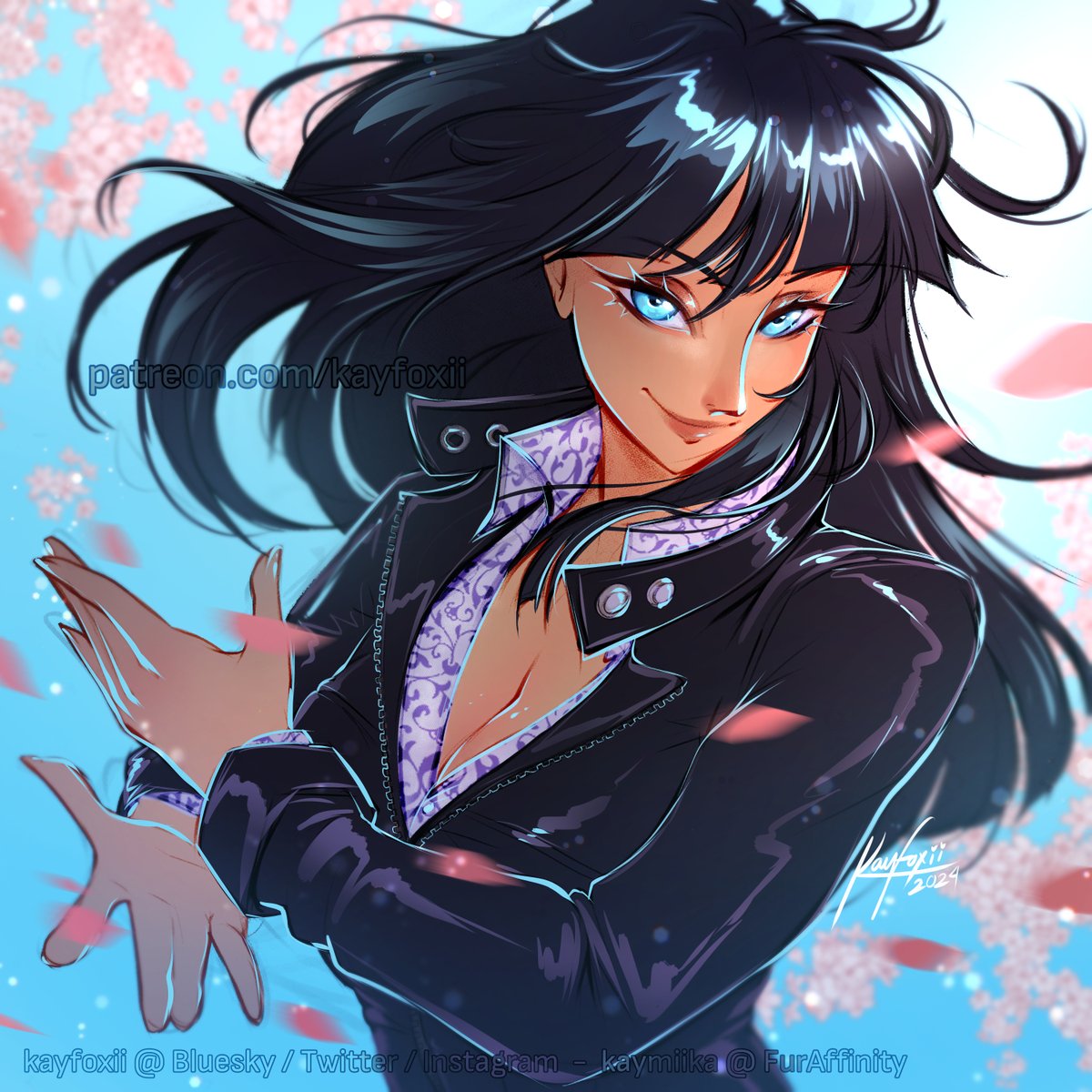 KayFoxii's tweet photo. Flower of Ohara 🌸💙
Nico Robin from One Piece 🥰
#Onepiecefanart #Onepiece https://t.co/Ugz1zyQ1IB