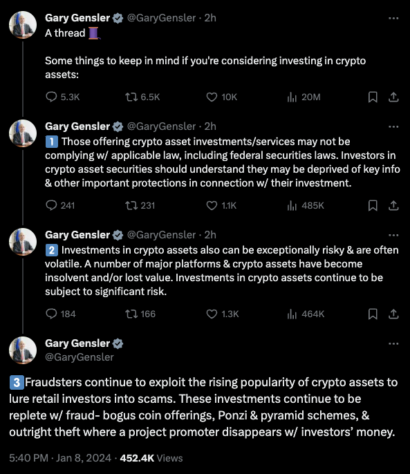 RocketFren's tweet image. I wouldn't trust this guy to tie his own shoes without strangling himself – and yet: