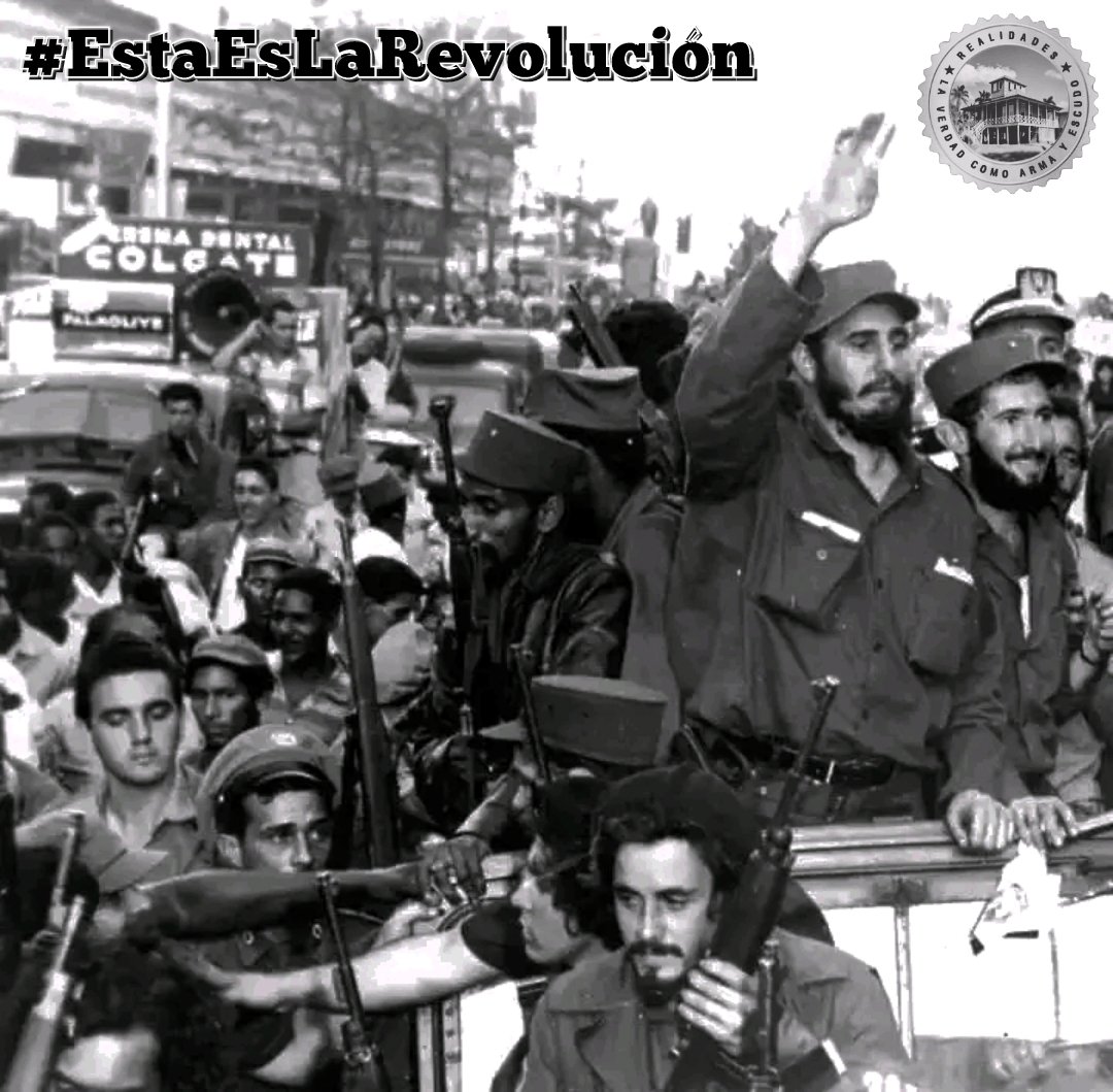 Hoy como ayer, la misma Caravana victoriosa. 🇨🇺
#Cuba  #FidelPorSiempre 
#CaravanaDeLaLibertad 
#UnidosXCuba