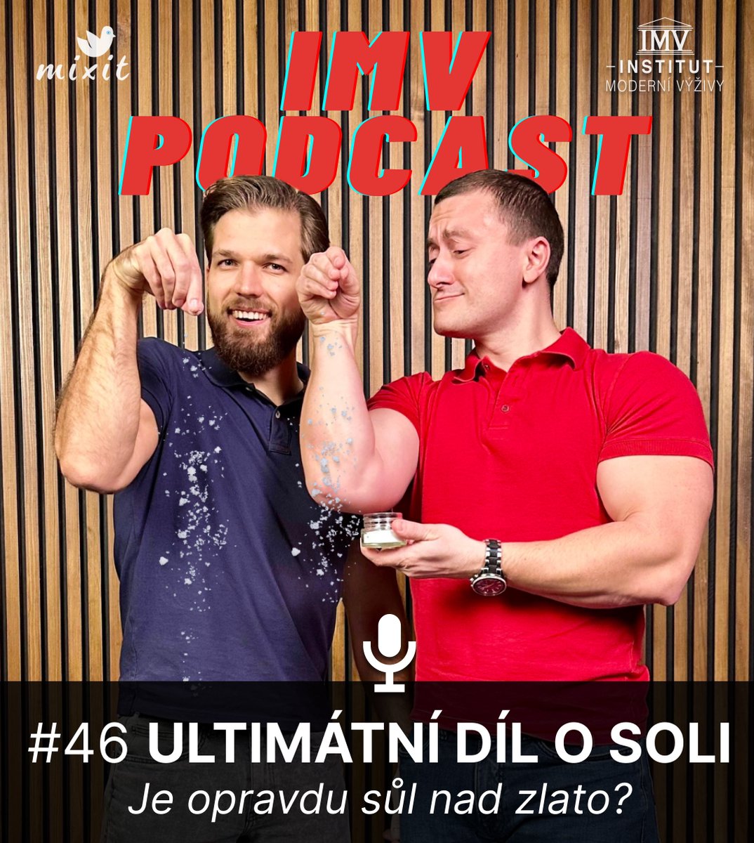 Milosval1's tweet photo. Nová epizoda je venku!
Vše, co jste potřebovali vědět o soli 🔥
#IMVpodcast https://t.co/mnrB9X2C4C
