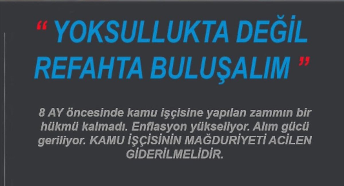 Devletimiz bizleri duysun, derdimize derman olsun!
#msbiscisihakkiniistiyor
<a href="/RTErdogan/">Recep Tayyip Erdoğan</a>
<a href="/tcbestepe/">T.C. Cumhurbaşkanlığı</a>
<a href="/tcsavunma/">T.C. Millî Savunma Bakanlığı</a>
<a href="/csgbakanligi/">T.C. Çalışma ve Sosyal Güvenlik Bakanlığı</a>
<a href="/meteyarar/">meteyarar</a>
<a href="/zafersahin06/">Zafer Şahin</a>