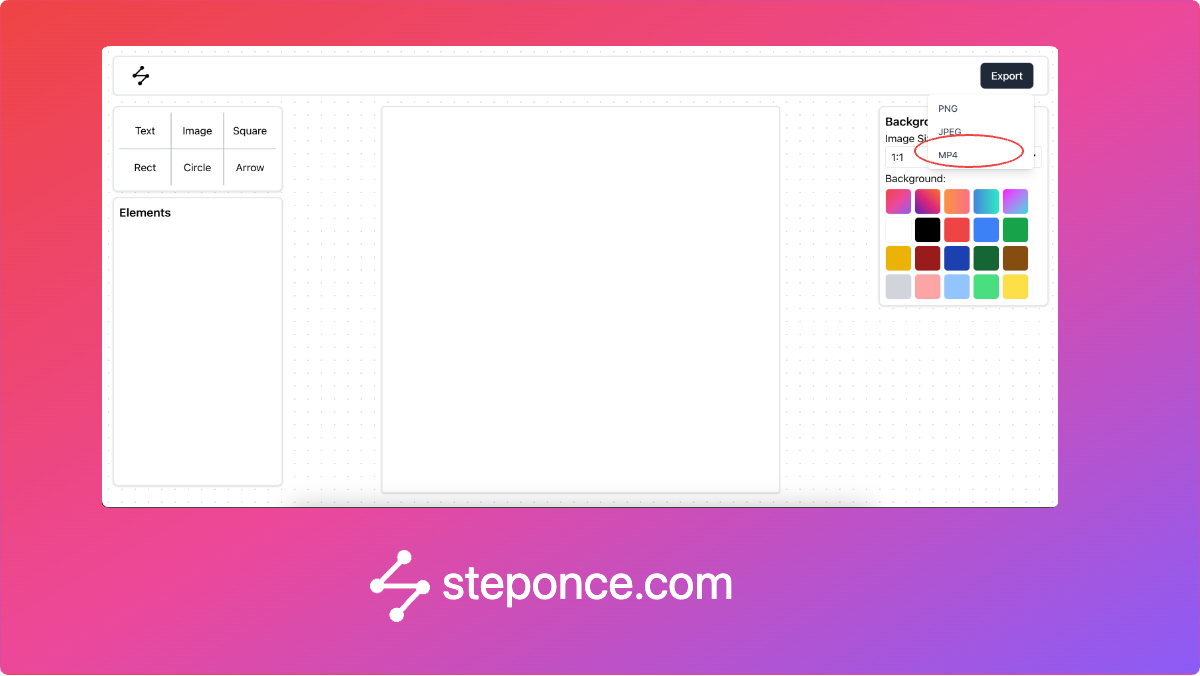 🌟 Exciting update! 
🚀 Now you can transform your posts into 5-second videos and download them effortlessly. 
😎🎥 Thrilled to hear your thoughts and feedback on this new feature! 
Share your experience with us! 
#ContentCreation #steponce