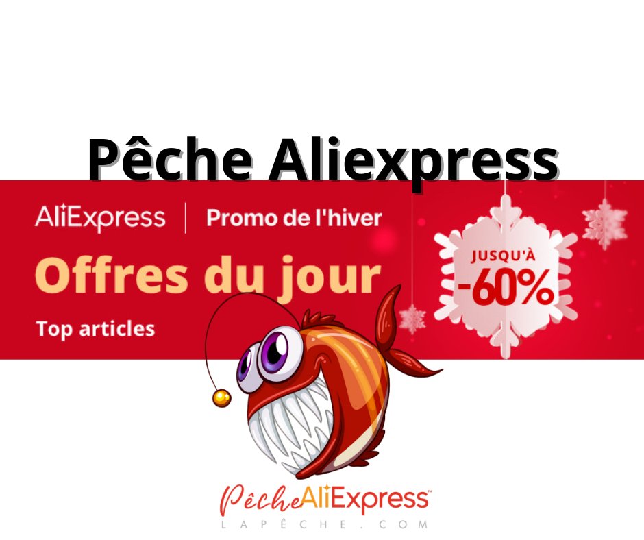 PecheMer's tweet image. Bonjour 
Voici les Promos d'aujourd'hui jusqu'à-60%😉
Promo de l'hiver🤙
Le lien : s.click.aliexpress.com/e/_DEJEpYZ