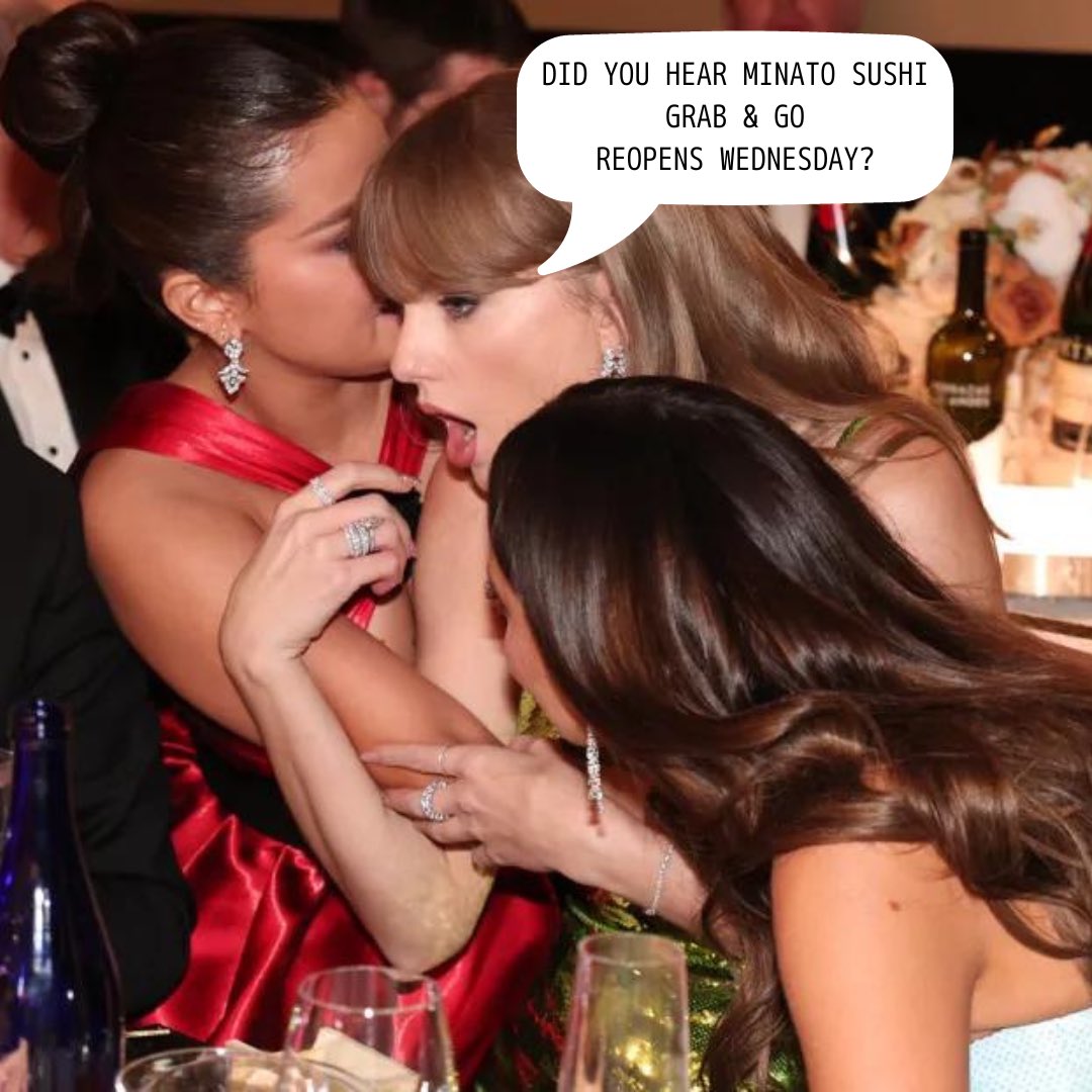 Minato Sushi grab &amp; go is back open on Wednesday! We can’t wait to see you!

#eastlothian #haddington #sushi