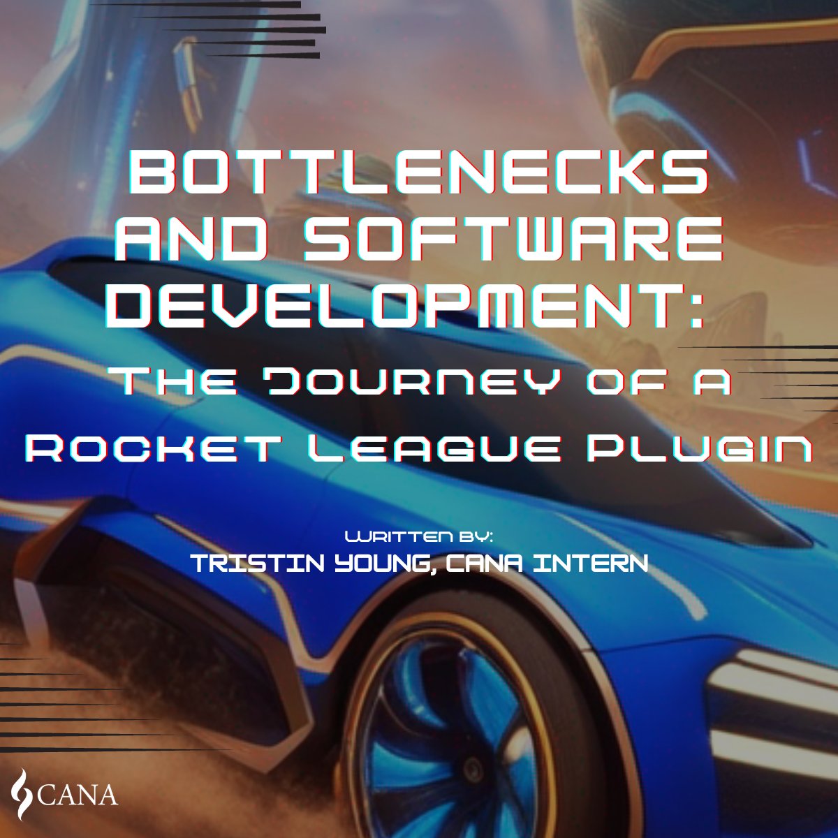 Ever had a section of code that slows everything down? Look no further. In his latest blog post, CANA intern Tristin Young explores bottlenecks  and his experience in developing a Rocket League video game plugin! Read more here:  canallc.com/post/bottlenec…