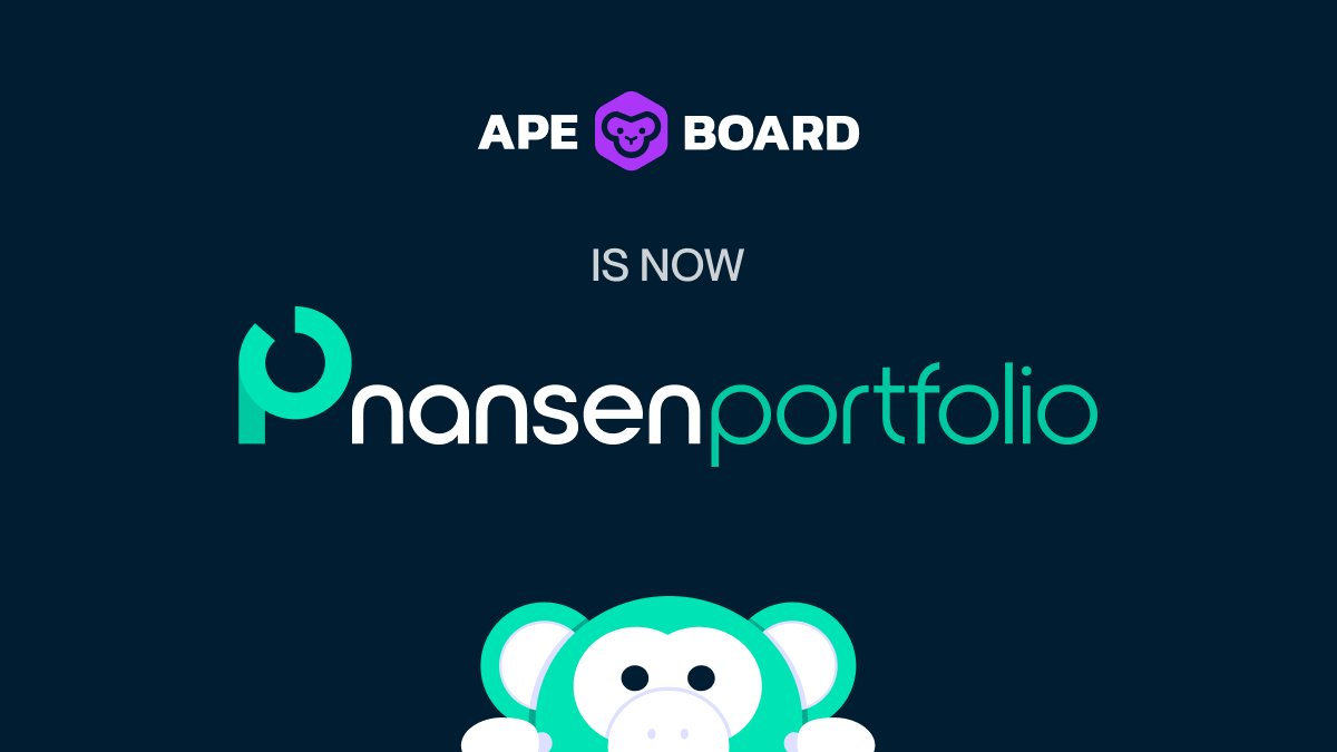 Ape Board is now Nansen Portfolio (@ape_board) on Twitter photo 