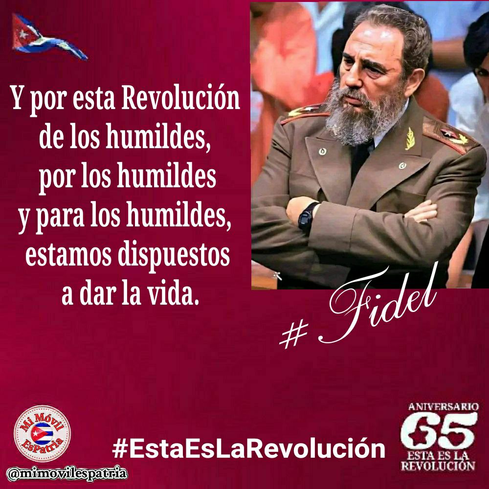 #EstaEsLaRevolución Justos y con el empeño de todos seguimos construyéndo un futuro mejor
<a href="/PartidoPCC/">Partido Comunista de Cuba</a>

<a href="/DrRobertoMOjeda/">Dr. Roberto Morales Ojeda</a>