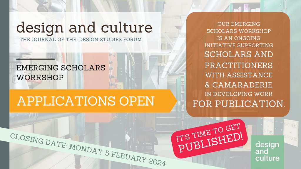 Design and Culture Journal tweet media