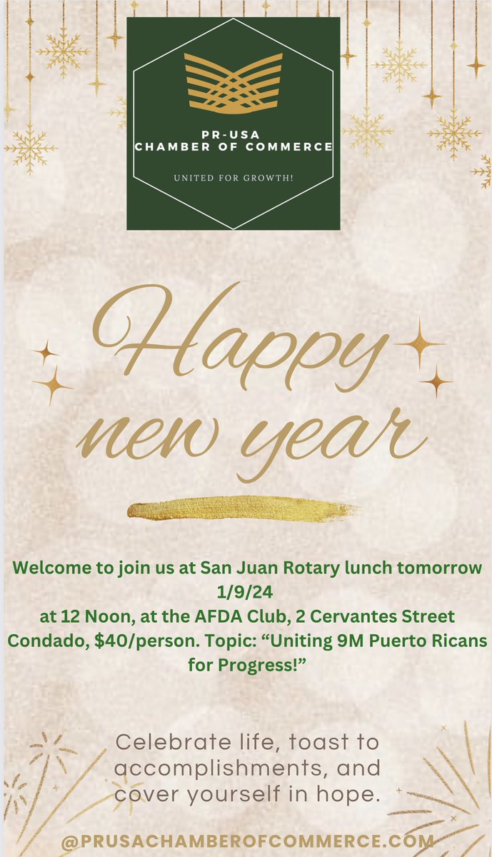 PR - USA CHAMBER OF COMMERCE (@prusachamber) on Twitter photo 