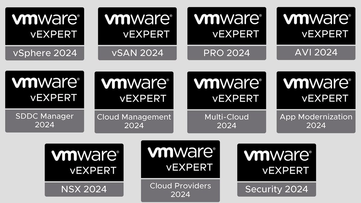 Only 12 Days Left to Apply for #vExpert. Don't Miss Out. Here are the subprograms for 2024. Apply Here: via.vmw.com/vexpert #vmware