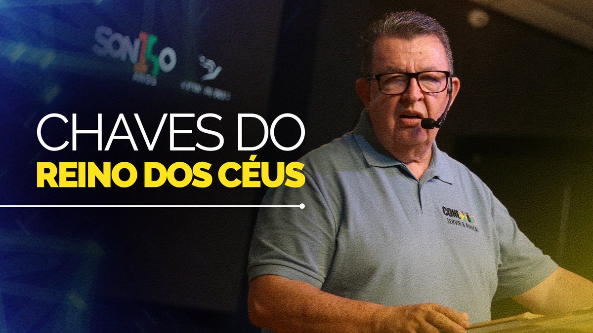 Conheça mais CHAVES DO REINO DOS CÉUS e cresça na palavra profética para 2024: "CONEXÃO, SERVIR E AVANÇAR"! 🙌 Assista à ministração do Apóstolo Welly Sierra, trazida no último domingo!

✅ APERTE AQUI PARA ASSISTIR E COMPARTILHAR >>> youtube.com/watch?v=CG19XW…