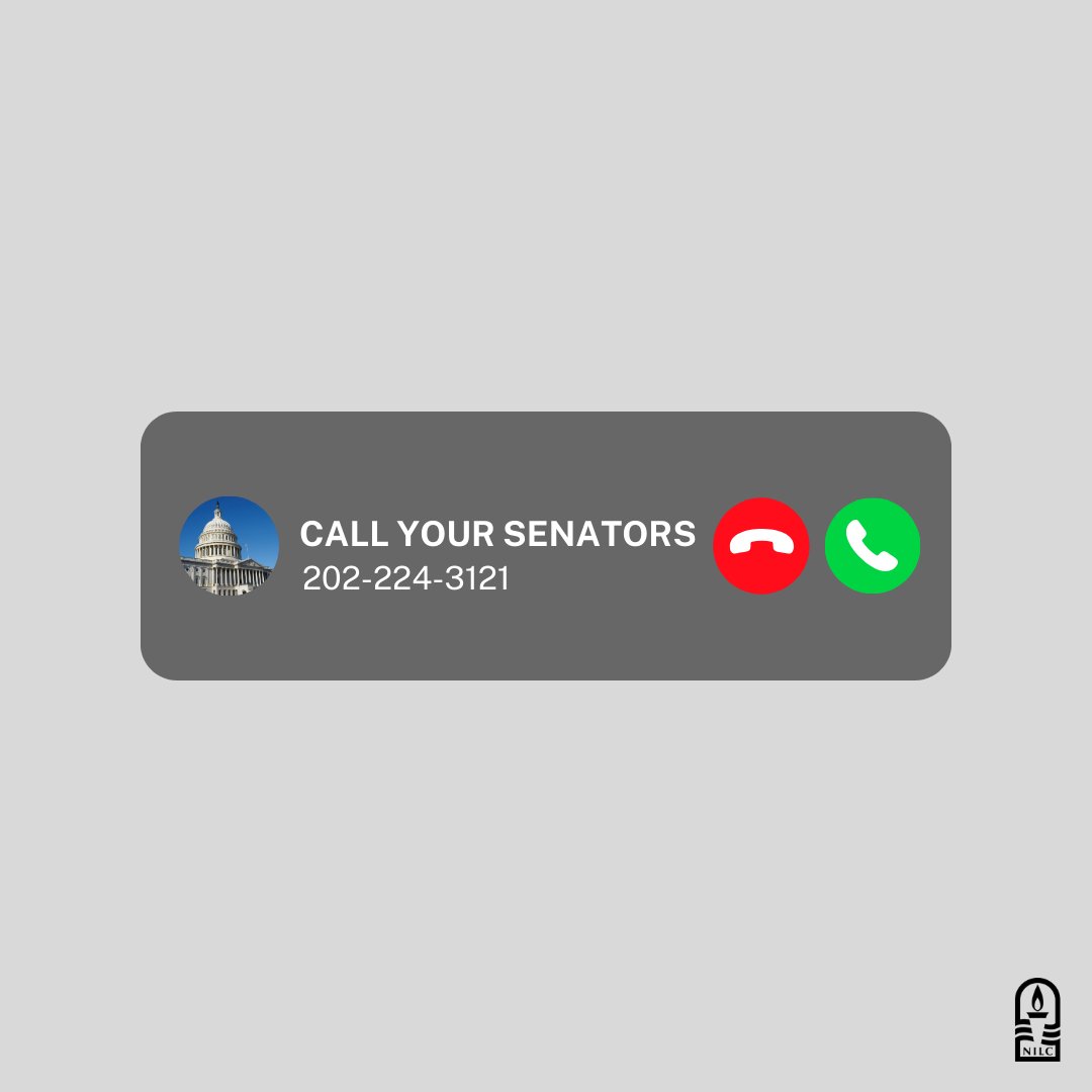 🚨URGENT ACTION NEEDED🚨Congress is negotiating a bill with extreme measures that would threaten our asylum system, expand fast-tracked deportations & reduce temporary protections for immigrants.

📞Call 202-224-3121 NOW & urge your senators to #SaveAsylum & #SupportImmigrants.