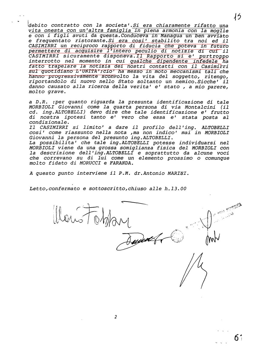 Wikileaks_Ita's tweet photo. #MoroFiles Non è assolutamente vero che nel 1993 l'agente #SISDE🕵️♀️Carlo #Parolisi rintracciò il latitante #BR Alessio #Casimirri in #Nicaragua grazie ad un lavoro di "intelligence"...in realtà si conoscevano personalmente dai tempi della scuola...(1993) https://t.co/UKnBO0ulag
