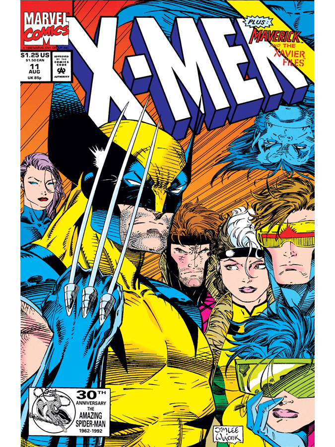 ClassicXMen's tweet photo. X-Men #11 cover dated August 1992. https://t.co/r3aOkMVQh0