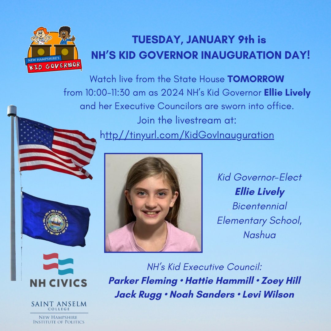 New Hampshire's Kid Governor® tweet media