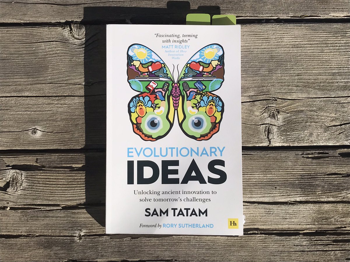 Evolutionary Ideas By @s_tatam (Sam Tatam) Forward By @rorysutherland (2022) I quite enjoyed this book. The substantials are behavioral science and evolutionary psychology, with a dollop of philosophy and history. I appreciated the bullet point summaries at the end of many of…