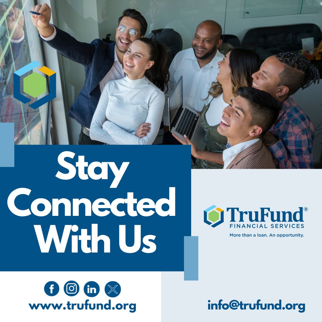 Join our vibrant community! Stay connected to be part of our engaging events, workshops, and seminars aimed at promoting financial literacy and empowerment. Let's learn and grow together!

#TruFund #SmallBusinessLending #CommunityEngagement